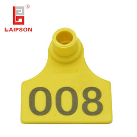 Various Size 48*41mm Pig Ear Tags TPU For Animal Sheep Goat Tracking