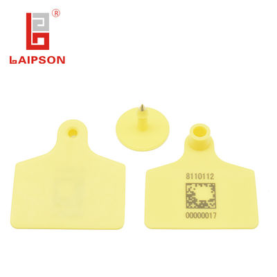 62mm Medium Tpu Cow Cattle Ear Tags For Animal Husbandry Management