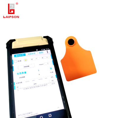 890Mhz 98mm UHF RFID High Quality Reflective Animal Cattle Cow Ear Tag