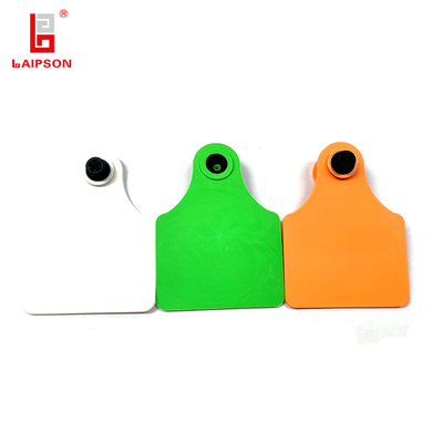 890Mhz 98mm UHF RFID High Quality Reflective Animal Cattle Cow Ear Tag