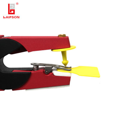 48mm Plastic Pig Ear Tags for Farm Tracking with Visible Laser Marking In Yellow