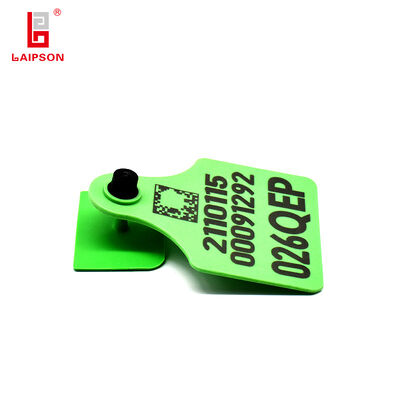 High Security Cattle Ear Tags with Unique Identification Number and Encryption Options for Protecting Livestock Information