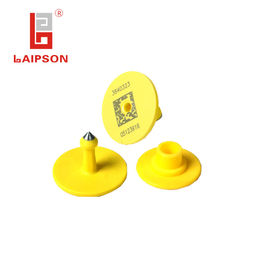Livestock Animal Sheep UHF Ear Tag Temperature Resistance Laser Printing