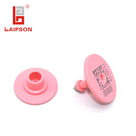 Livestock Animal Sheep UHF Ear Tag Temperature Resistance Laser Printing